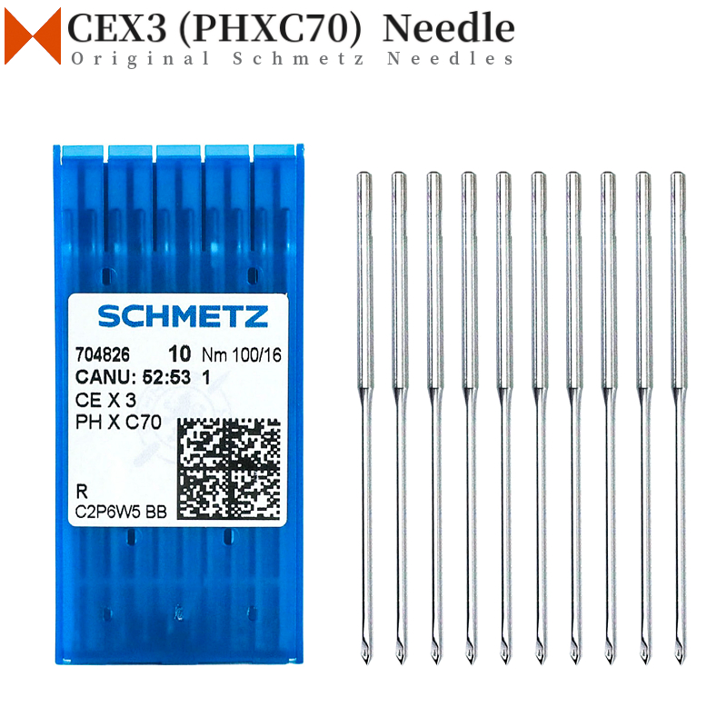 Embroidery Machine China - 10 шт. иглы CEX3 (PHXC70) Schmetz