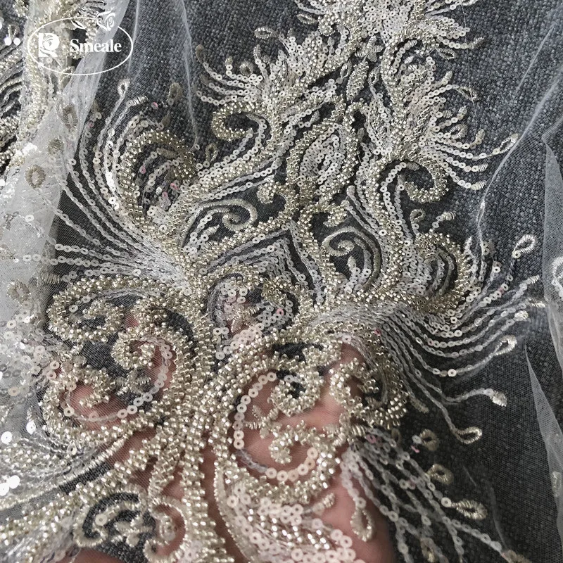 Embroidery Design 3D - 3-й дизайн, серебряная зашифрованная бисерная вышивка,