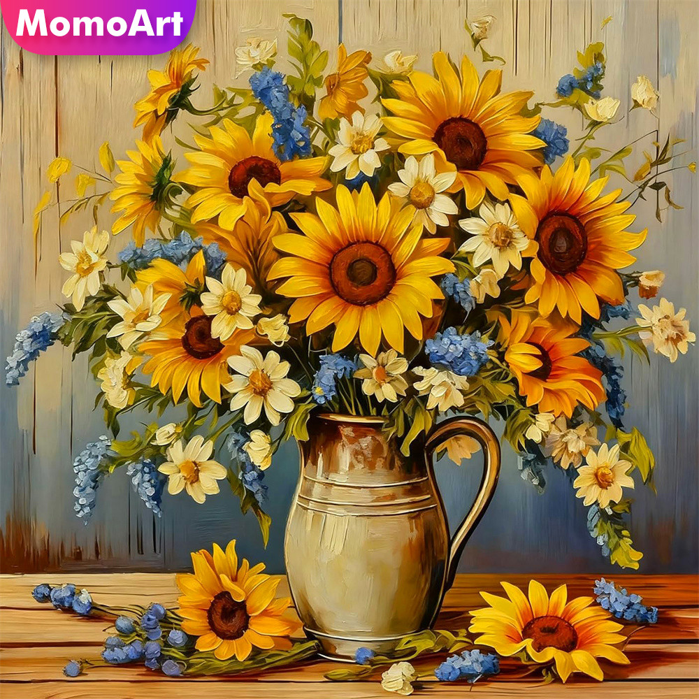 Embroidery Design Patterns Flowers - Набор для вышивания крестиком Momoart: Уникальный