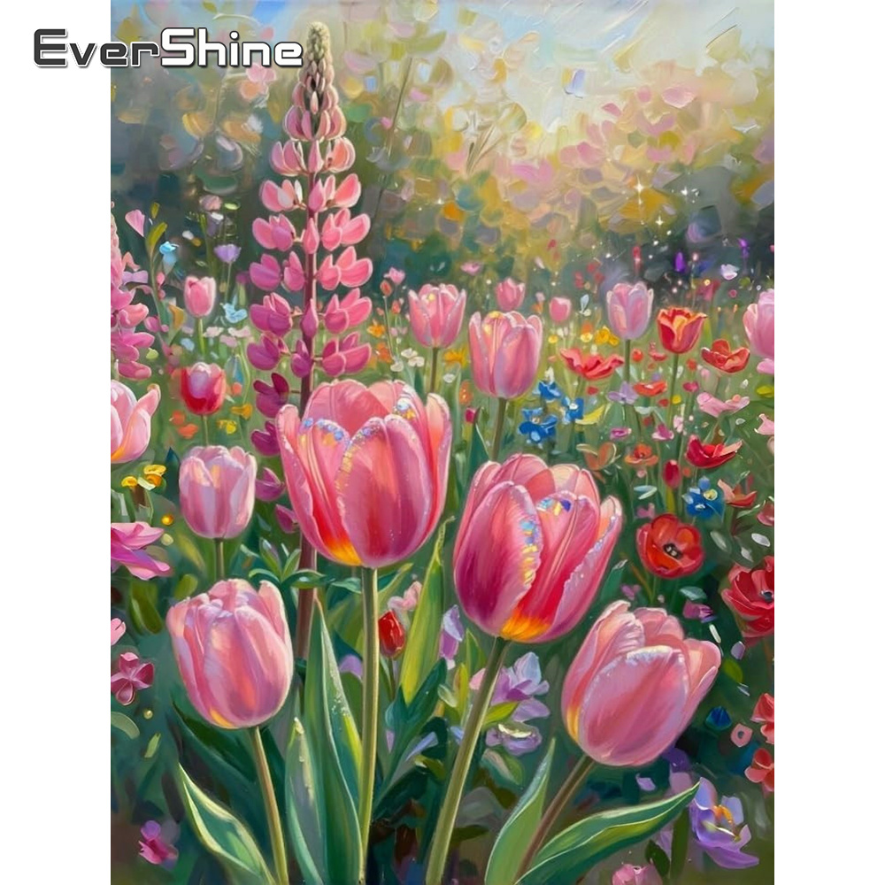 Embroidery Design Patterns Flowers - Набор для вышивания крестиком Evershine 11CT: