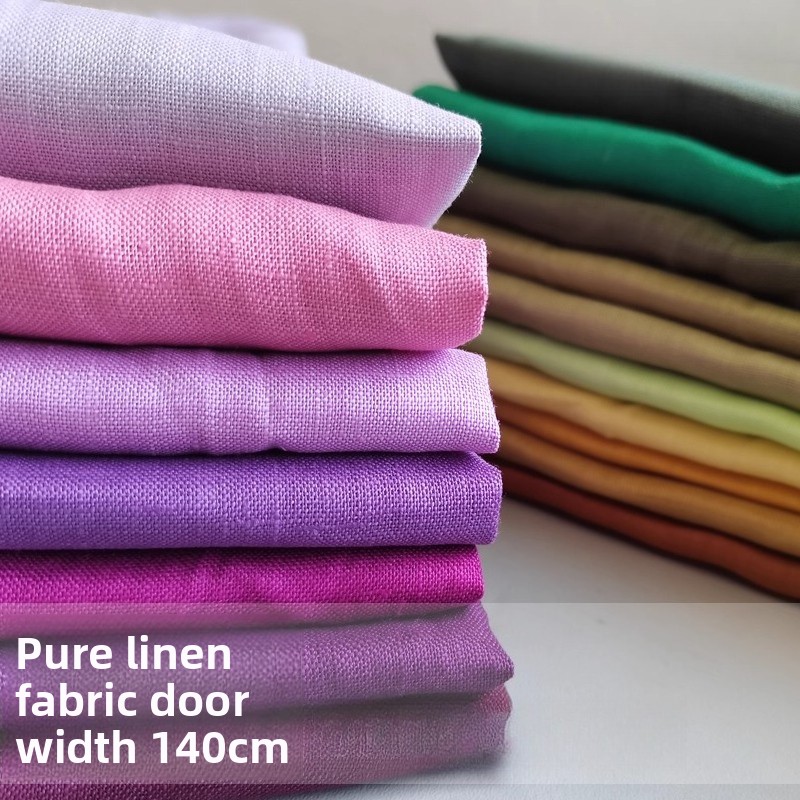 Linen Fabric Natural - 100% Чистый Льняной и Рамиевый Летний