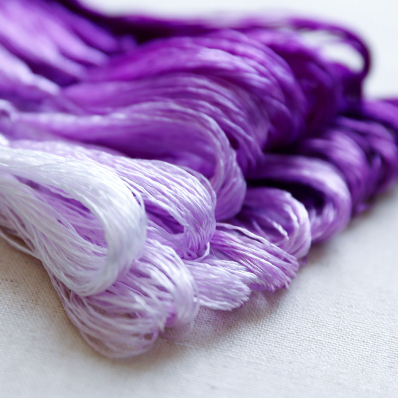 Embroidery Tools - 20 м шелковых ниток для вышивки