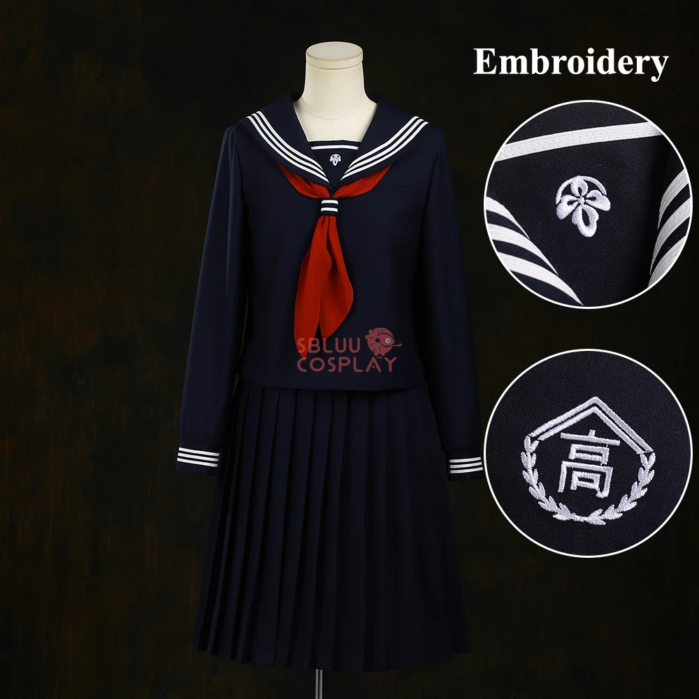 Embroidery Outfit - SBluuCosplay Shimizu Hinako Косплей Костюм Вышивка