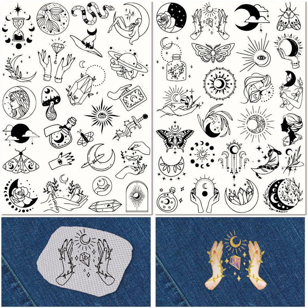 Embroidery Thread - 51 шт., водорастворимые стабилизаторы для вышивки
