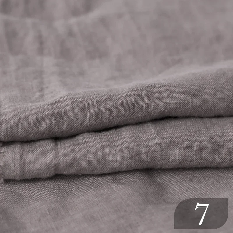 Чистая льняная ткань, камень,  – обзор и цена Linen Fabric Natural