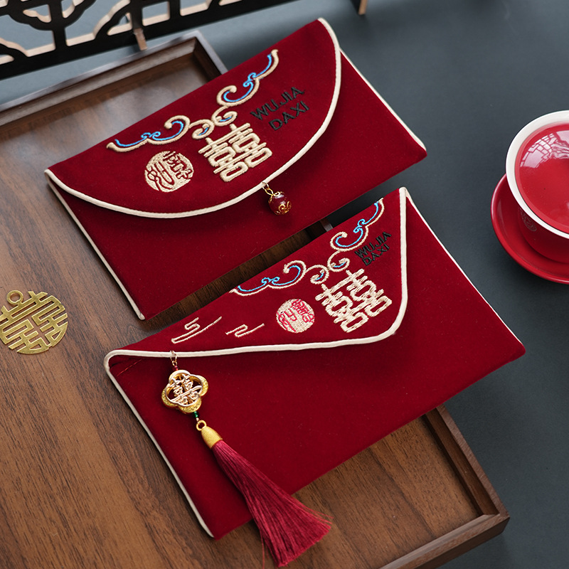 1 шт. Новогодний красный конве – обзор и цена Embroidery Wedding