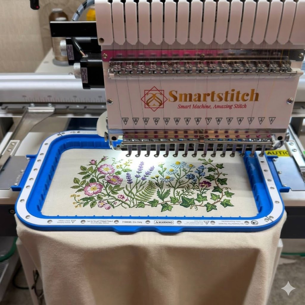 Промышленная вышивальная машин – обзор и цена Embroidery Zone