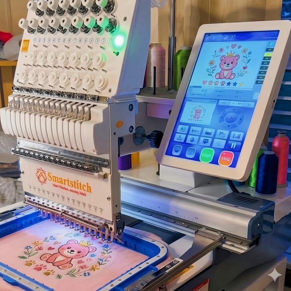 Промышленная вышивальная машин – обзор и цена Embroidery Zone