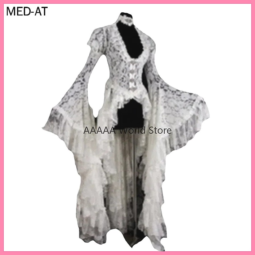 Готическое белое кружевное пла – обзор и цена Embroidery White