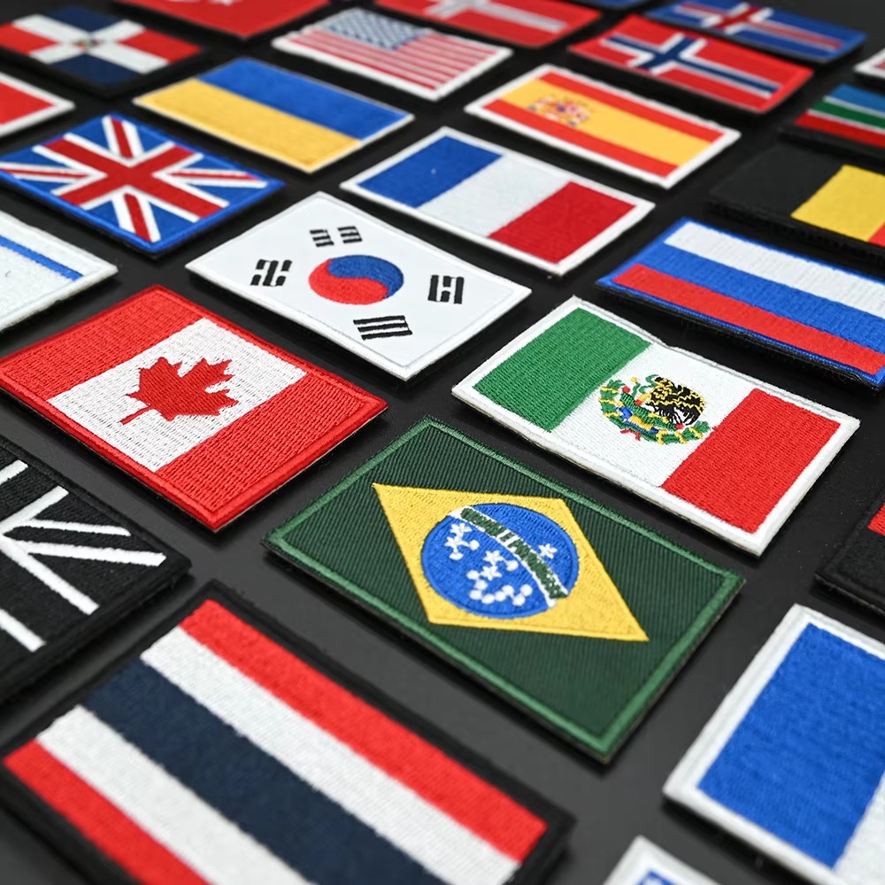 Вышитые нашивки-флаги США, Вел – обзор и цена Embroidery Australia