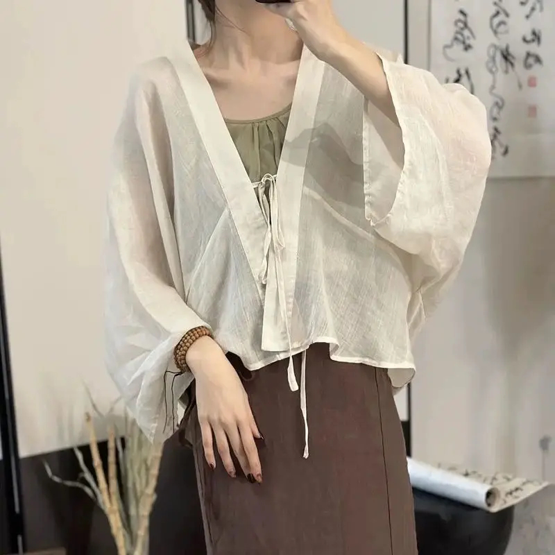 Летний кардиган 2026 года: выс – обзор и цена Linen Fabric Natural