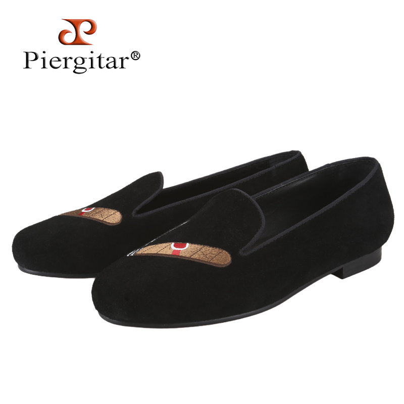 Мужские мокасины Piergitar New – обзор и цена Embroidery On Leather