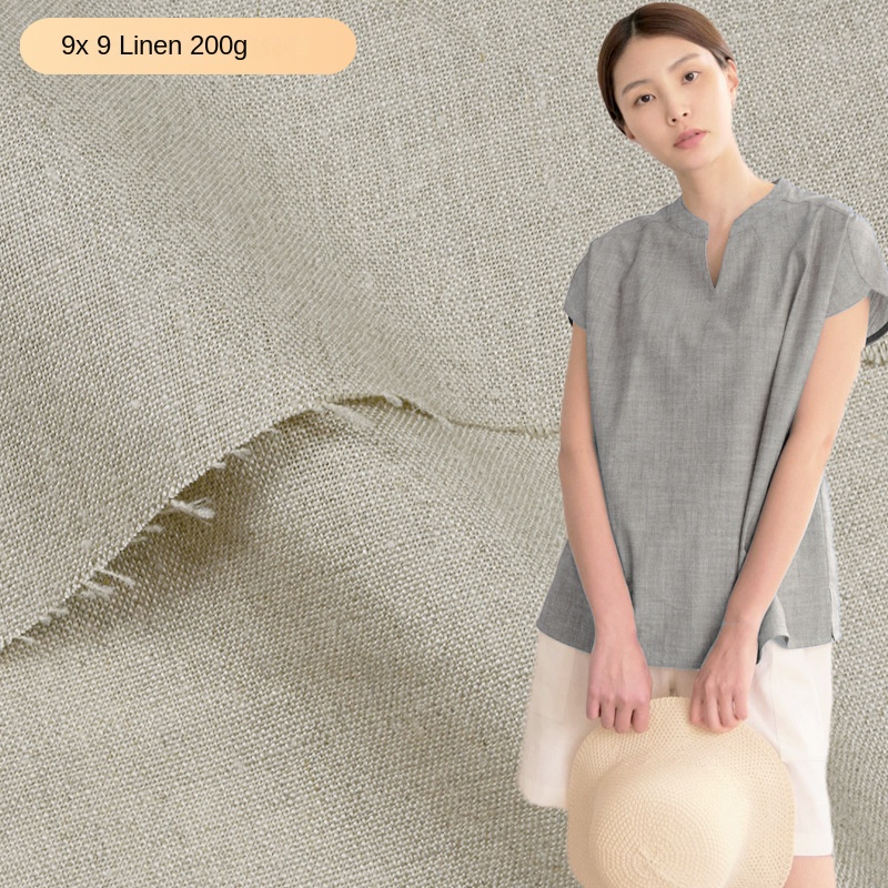 200 г 9Sx9S осенняя льняная тк – обзор и цена Linen Fabric Natural