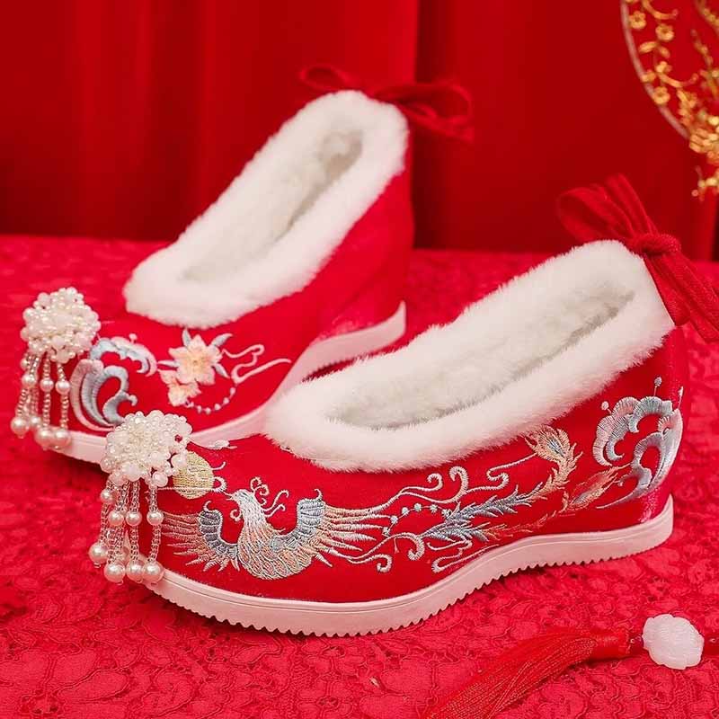 Зимняя обувь Hanfu, женская об – обзор и цена Embroidery Shoes