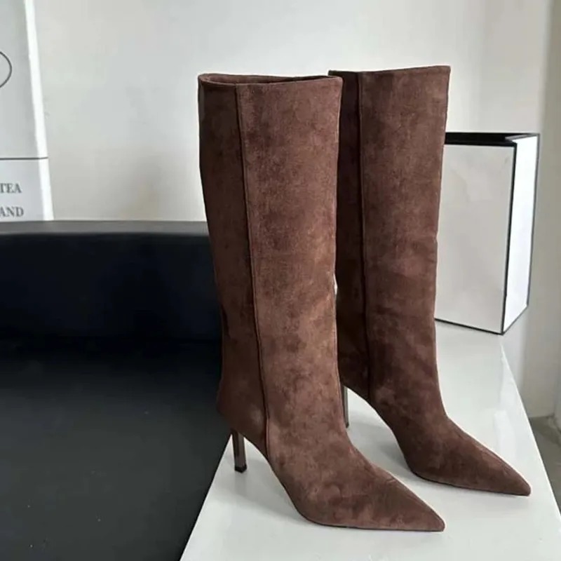 Роскошные женские высокие сапо – обзор и цена Embroidery Shoes