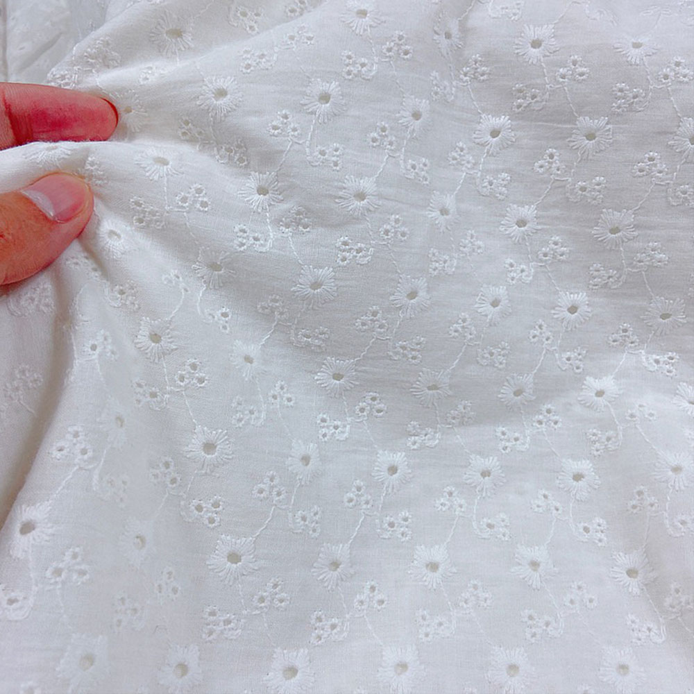 Мягкая тонкая белая вышитая хл – обзор и цена Linen Fabric Natural