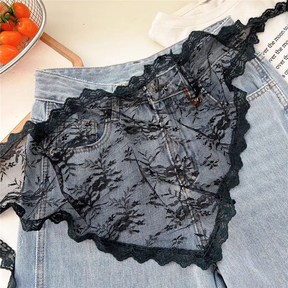 Юбка-полусолнце в корейском ст – обзор и цена Embroidery Skirt