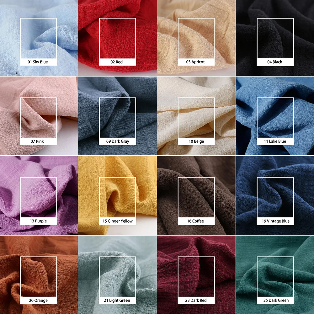 Мягкая хлопковая ткань из орга – обзор и цена Linen Fabric Natural