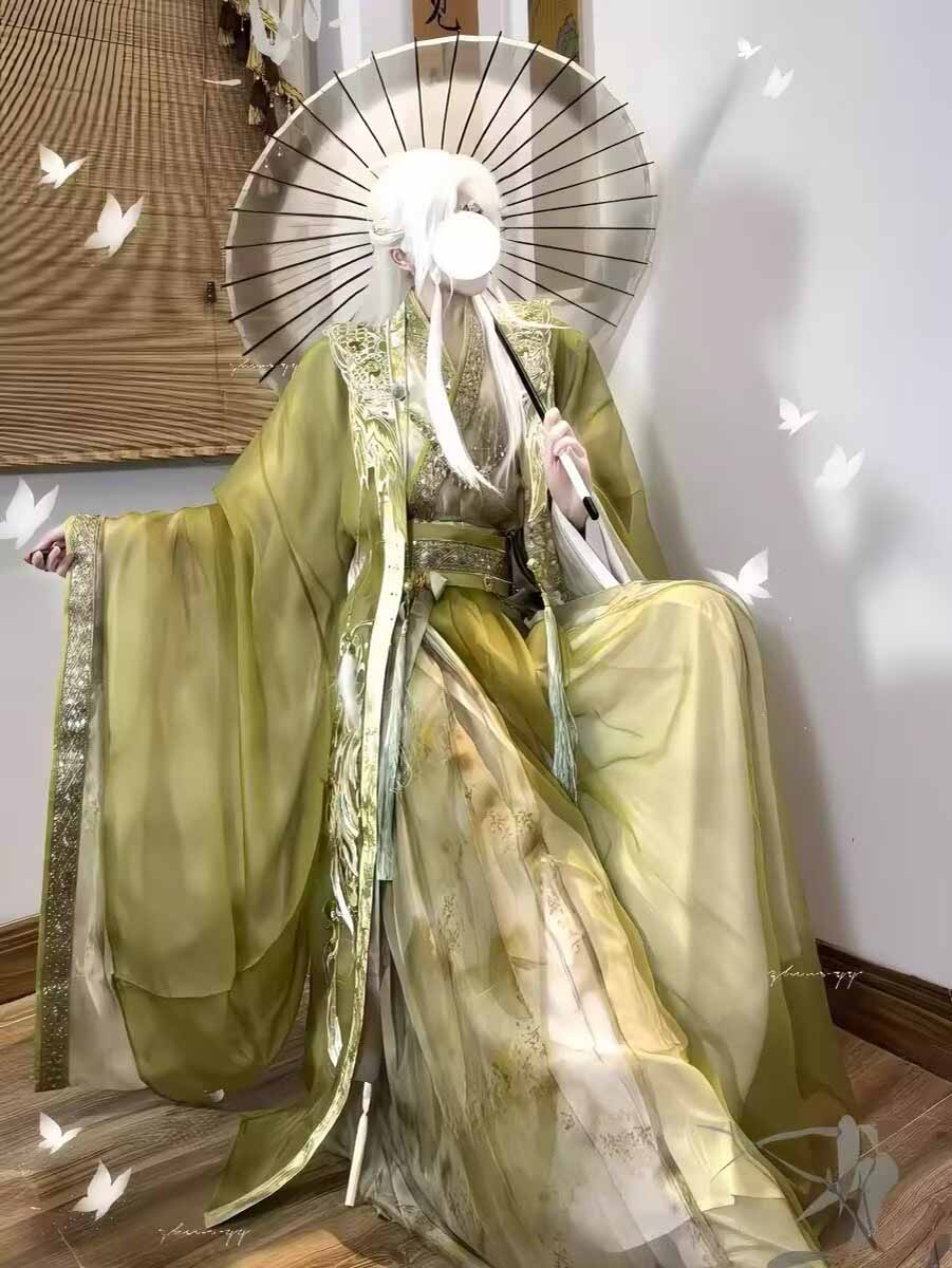 Костюм Ханьфу для мужчин в сти – обзор и цена Embroidery Outfit