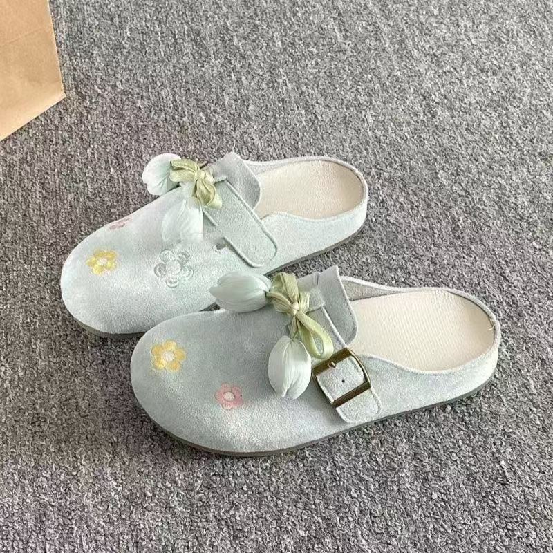 Универсальные женские мюли-сан – обзор и цена Embroidery Shoes