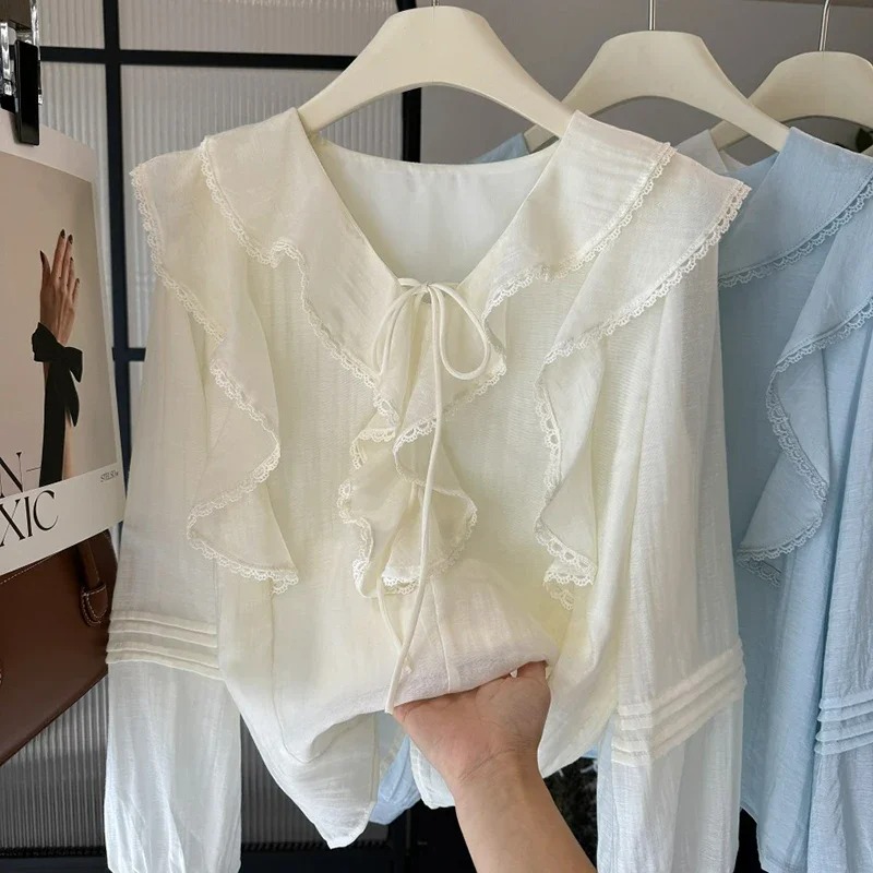 Французская блузка с V-образны – обзор и цена Embroidery Fashion