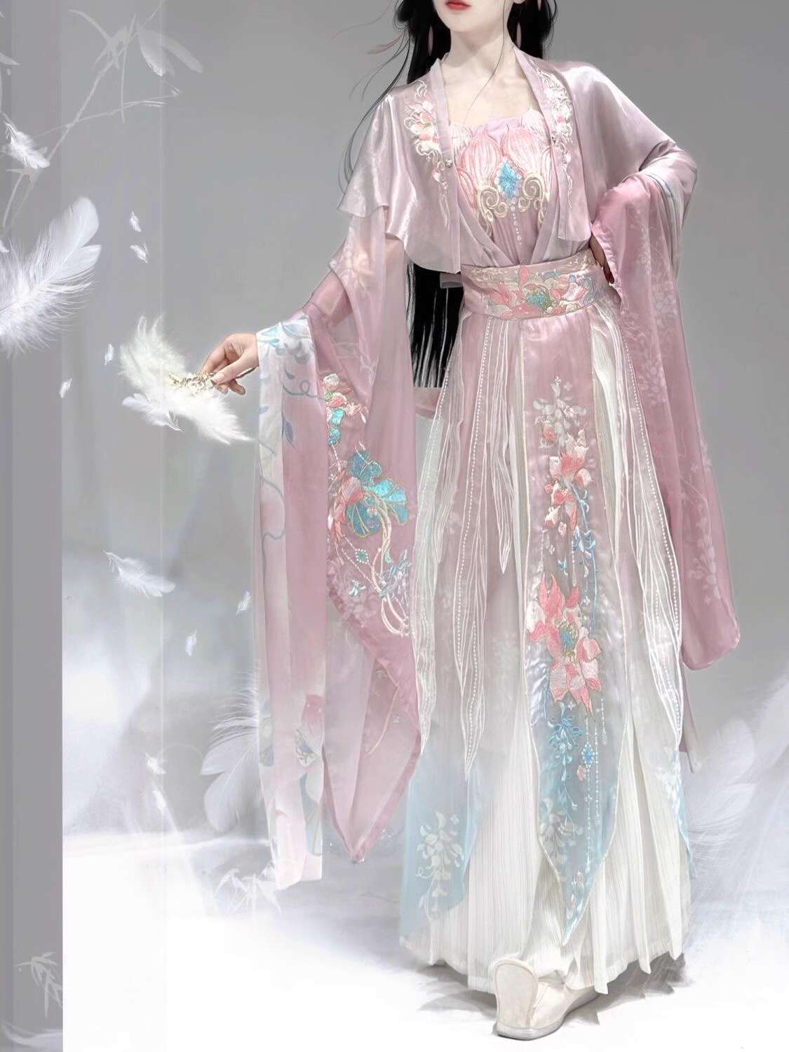 Новый Hanfu Wei Jinfeng, тяжел – обзор и цена Embroidery Skirt