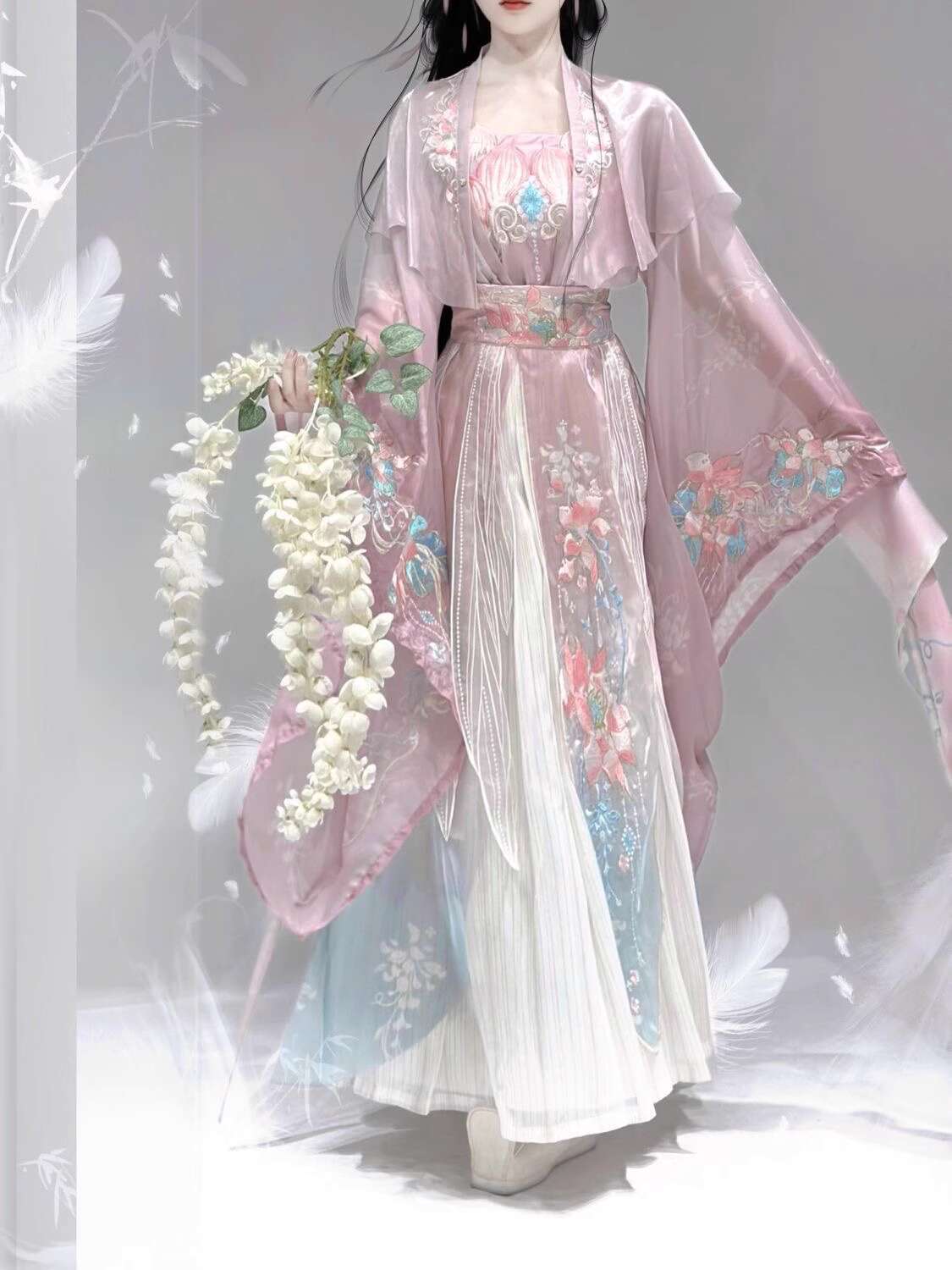 Новый Hanfu Wei Jinfeng, тяжел – обзор и цена Embroidery Skirt