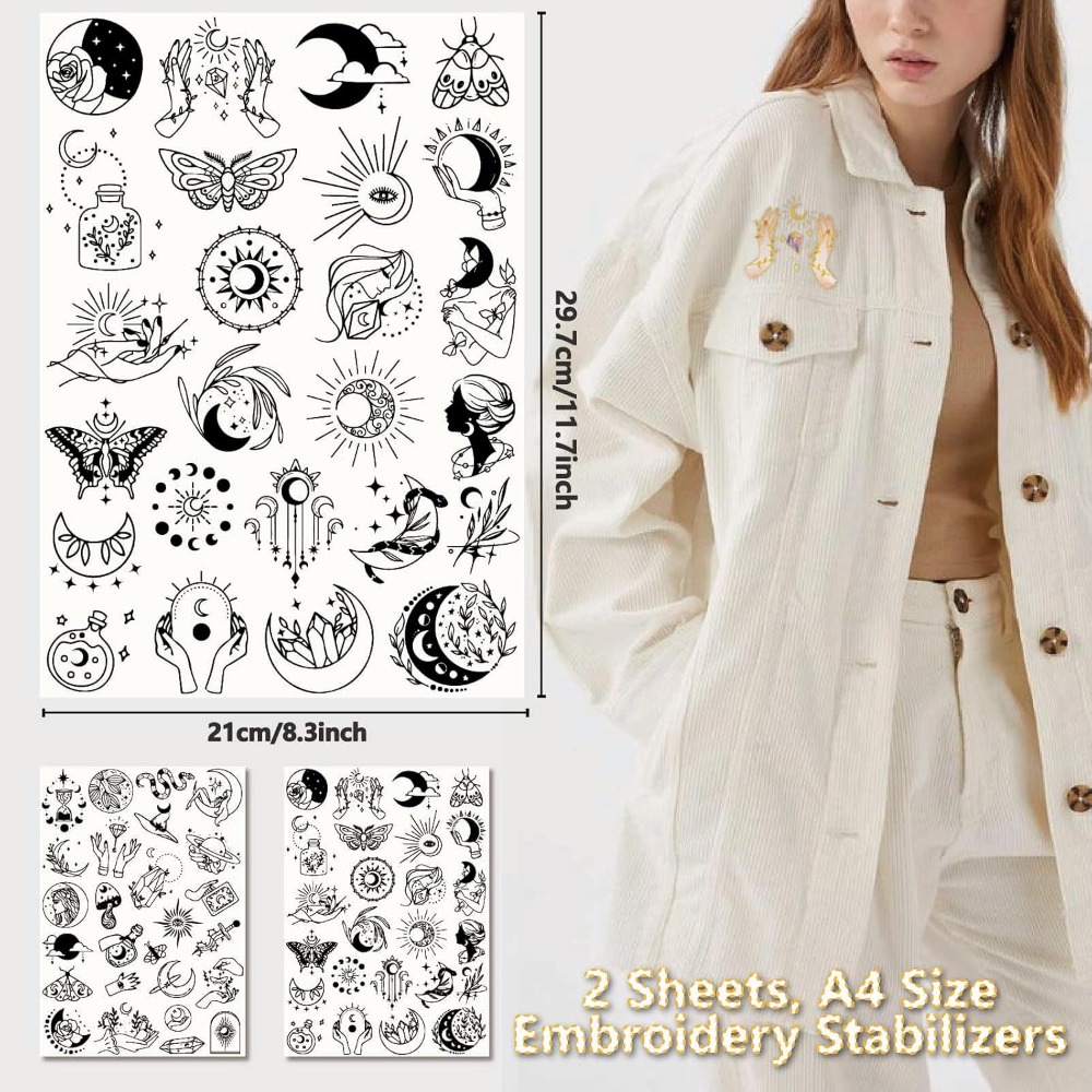 51 шт., водорастворимые стабил – обзор и цена Embroidery Thread